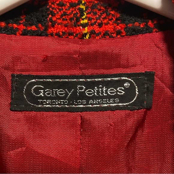 VTG CANADA MADE PLAID BLAZER SKIRT SET - Picture 6 of 11